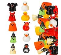 ZcrPrn Halloween Miniatures, Halloween Decorations, 30 Pack Mini Resin Figures for Halloween Home Decor, Party Favors, DIY Crafts, Tiny Halloween Ornaments for Haunted House Displays
