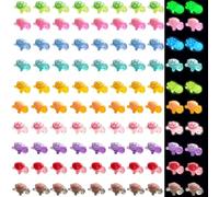 ZcrPrn Mini Turtles,Resin Animals,100 Pcs Mini Animals Cute Turtle Miniature for DIY Craft Garden Landscape Dollhouse Potted Plants Decorations for 14+ Years Old