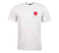 ZCSDWC Edwin Mens Japanese Sun White Yellow Black Red Mens Women T Shirt 100% Cotton White Black(Large)