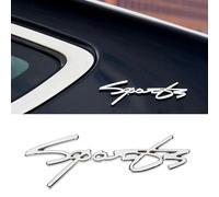 ZcsfcpA Car Metal Stickers,Car bumper stickers,Car Decoration Accessories,for Ford Ranger Wildtrak,Silver 1 piece