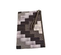 ZCSLD 30 * 20cm Fabric Bags for Crafts Handmade Embroidered Bags Fabric Wallet with Coin Pocket Patchwork Wrist Bag for Phone Keys Change ID Card