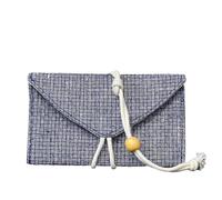 ZCSLD 9 * 5.5/13 * 8cm Handmade Bags for Women Fabric Wallet with Coin Pocket Fabric Wallet A5 Key Bag Pouch Printed Pattern School Bags for Girls