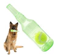 ZCSXK Dog Bottle Toy,Rubber Squeak Teether - Dog Toys | for Enrichment Birthday Puppy Play Pool Boredom Christmas Pet