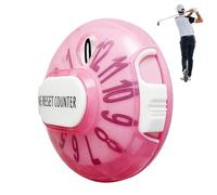 ZCSXK Golf Score Counter,Women Golf Ball Shot Keeper,Digital Display Quick Reset With Clip,for Golfer Player Counting Tracking Training Game Competition Outdoor