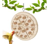 ZCSXK Parrot Chewing Stopper Toy | Parrot Biting Toys | Natural Chewing Toys Parakeet Cork Cage Accessories Beak Grinding for Parrots Cockatoos African Grey Cockatiels Conure Eclectus Budgies