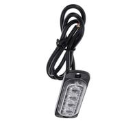 ZCSXK Strobe Lights For Trucks, 4-LED High Intensity Hazard Warning Lighting, LED Grille Light, Ultra Slim Amber Light Bar For Truck Car Vehicle Van
