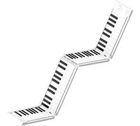 ZCSYWV Portable Keyboard Piano, Multi Style Portable Hand-Rolled Piano Folding Keyboard Professional Adult Practice Portable Electronic Piano