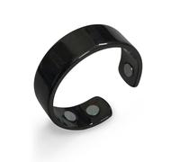 ZCVFA Refined Magnc Stainless Steel Auvulis Migraine Ring Magtherapy Lymphatic Drainage Rings Lymph Nodes Acupuncture Therapy Anti Snoring Rings Migraine Relief Health Jewelry for Men and Women, One