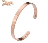 ZCVFA Vayro Bracelet Menopause, Original Mgntc Wellness Bracelet for Women and Men Adjustable Relief Pain Relieve Stress Cuff Bangle Stainless Steel Open Lightweight and Water-Resistant Bracelets, One