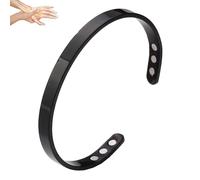 ZCVFA Vayro Bracelet Menopause, Original Mgntc Wellness Bracelet for Women and Men Adjustable Relief Pain Relieve Stress Cuff Bangle Stainless Steel Open Lightweight and Water-Resistant Bracelets, One