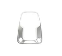 ZcwQfYA Car Roof Reading Light Trim For A4 B9 2017 2018 2019 2020 2021,Car Roof Reading Light Panel Sticker Car Accessories,Silver