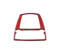 ZcwQfYA Car Roof Reading Light Trim For BMW 5 Series F10 2011 2012 2013 2014 2015 2016-2017,Car Roof Reading Light Panel Sticker Car Accessories,Red