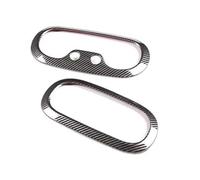 ZcwQfYA Car Roof Reading Light Trim For H3 2005 2006 2007 2008 2009,Car Roof Reading Light Panel Sticker Car Accessories,carbon fiber