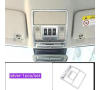 ZcwQfYA Car Roof Reading Light Trim For Land Rover Discovery Sport 5 Range Rover Evuque Jaguar XFL 2017-22,Car Roof Reading Light Panel Sticker Car Accessories,Silver