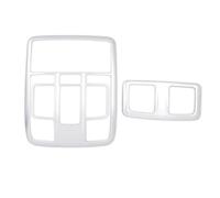 ZcwQfYA Car Roof Reading Light Trim For Mazda CX-5 KF CX-8 2017 2018 2019 2020 2021-2024,Car Roof Reading Light Panel Sticker Car Accessories,Silver