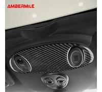 ZcwQfYA Car Roof Reading Light Trim For Mini Cooper R50 R53 2001 2002 2003 2004 2005-2006,Car Roof Reading Light Panel Sticker Car Accessories,Black