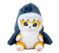 ZCXCsfp--Cute Shark Cat Fried Shrimp Cat Plush Doll Pendant Doll Beautiful Room Car Bag Decoration Pendant Opening 13cm