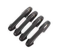 ZCXFDTHF Car Exterior Door Handles Cover Compatible with Accord 2003 2004 2005 2006 2007 Car Exterior Door Handle Cover Sticker Moulding Trim Replacements Parts Accessories(Carbon)