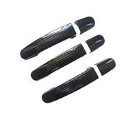 ZCXFDTHF Car Exterior Door Handles Cover Compatible with for Transit for Custom for Tourneo 2014 2017 2019 2020 Car Door Handle Cover Trim Imitation Carbon Fiber Accessories(3)