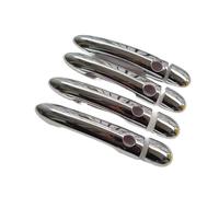 ZCXFDTHF Car Exterior Door Handles Cover Compatible with Scenic 2 2003 2004 2005 2006 2007 2008 2009 Car Chrome Door Handle Catch Cover Trim Cap Replacements Parts Accessories(K2)