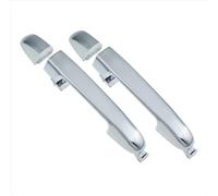 ZCXFDTHF Exterior Door Handle Compatible with KIA for Cerato 2010 2011 2012 2013 OEM 82651-1X010 82662-1X010 Front Rear Left Right Chrome Exterior Outside Door Handle(2pcs Rear Pair)