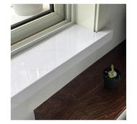 ZCXMNL Moisture Resistant Window Sill Ledge Cover, Bedroom Porch Trim Protector Plate, Bay Windows Guard, Easy To Install, Acrylic Material, For Home Decor Remodel(140x25cm)