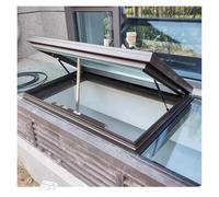 ZCXMNL Roof Skylight For Home, Electric, Aluminum Alloy And Double Glazing, Remote Control, Easy Installation, Window For Attic, Sunroom, Basement(65x95cm)