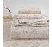 ZCXRYFL Thin Casual Bed Sheet Soft Cotton Flat Sheets For Single Double Super King-Size Beds Bedroom Bedding Mattress Accent Blanket, Breathable, Washable(Size:270x230cm,Color:A)