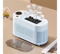 ZcxTry Portable Countertop Ice Maker Machine, Compact Ice Cube Maker Machine, Compact Portable Ice Cube Making Tool for Home/Kitchen/Camping/Rvs, with Power-Adapter & Car-Power-Cable,C,10 Cubes