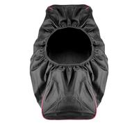 ZCYKJ Car Winch Cover, Black Waterproof Anti-dust Soft Winch Cover Fits 8,000-17,500 lbs Capacity Trailer SUVs (Black)