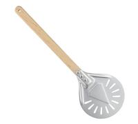 ZCYKJ Pizza Turning Peel,Non Stick Pizza or Cake Server, Pizza Paddle Peel with Dismountable Wood Handle, Cook Pizzas Like a Professional
