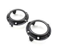 ZCYOZSE Auto parts Car Styling 2PCS New Front Fog Lamp Black Cover Frame 6400A739 For Mitsubishi Outlander 2007 2008 2009