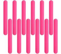 ZCYSRLQIN 12 Pcs Silicone Rubbber Slap Bracelets Plain Slap Bracelets Wrist Soft and Safe Slap Bands Wrap Band for School Party Favors DIY Painting Wristband Craft Project Birthday Halloween Christmas