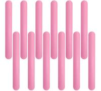 ZCYSRLQIN 12 Pcs Silicone Rubbber Slap Bracelets Plain Slap Bracelets Wrist Soft and Safe Slap Bands Wrap Band for School Party Favors DIY Painting Wristband Craft Project Birthday Halloween Christmas