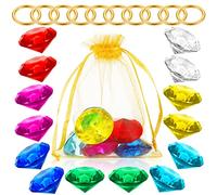 ZCYSRLQIN Gift Bag Blue Hedgehog Chaos Emerald Power Ring (Classical Style), Inches, Acrylic