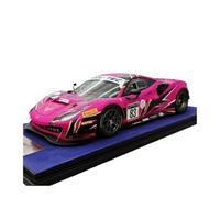 ZCYYUE Scale Models 1 :18 Scale For 83 Ferrari 488 GT3 Resin Model Looksmart 2022SPA Endurance Race Coupe Simulation
