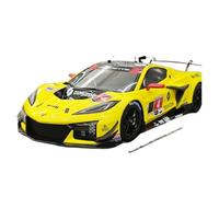 ZCYYUE Scale Models 1 :18 Scale For Chevrolet Corvette Z06 GT3.R Simulation Resin Car Model Collectible Coupe Simulation