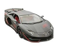 ZCYYUE Scale Models 1:18 Scale For Lamborghini Aventador SVJ Black Replica Resin Car Model Collectible Coupe Simulation
