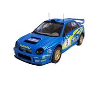 ZCYYUE Scale Models 1/18 Scale For SUBANU IMPREZA WRC #5 Alloy Rally Car Model Static Decoration Coupe Simulation
