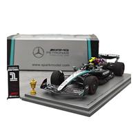 ZCYYUE Scale Models 1:18 Spark 2024 UK Grand Prix For Mercedes AMG Petronas Team W15 Hamilton F1 Resin 1:43 Coupe Simulation(1:43)