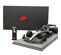 ZCYYUE Scale Models 1:18 Spark 2024 UK Grand Prix For Mercedes AMG Petronas Team W15 Hamilton F1 Resin 1:43 Coupe Simulation(1:18)