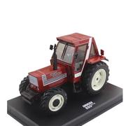 ZCYYUE Scale Models 1:32for FIAT New Holland FIAT 880 DT5 Red Alloy Agricultural Machinery Tractor Model Toy Collection Coupe Simulation
