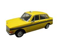 ZCYYUE Scale Models 1/43 For 1970 Voivo 144 Alloy Taxi Series Car Model Diecast Kit Static Hobby Collectible Toy Coupe Simulation