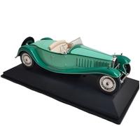 ZCYYUE Scale Models 1/43 For BUGATTI ROYALE ESDERS Classic Car Retro Model Static Alloy Green Coupe Simulation
