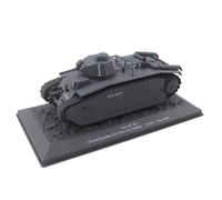 ZCYYUE Scale Models 1/43 For Char B1 Bis WWII French Army Heavy Tank Static Military Model Diecast Metal Toy Diecast Tanks