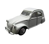 ZCYYUE Scale Models 1/43 For CITROEN 2CV AZLP 1961 Assemble Car Model Diecast Kit Static Collectible Ornament Coupe Simulation