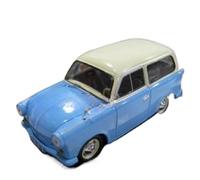 ZCYYUE Scale Models 1/43 For Germany 1959 TRABNT P50 KOMBI Alloy Car Model Diecast Kit Static Collectible Ornament Coupe Simulation