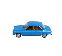 ZCYYUE Scale Models 1/43 For PEUGEOT 204 1975 Classic Car Retro Car Model Static Alloy Blue Coupe Simulation
