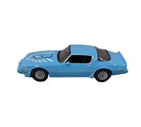 ZCYYUE Scale Models 1/43 For PONTIAC Firebird T/A Car Model Classic Car Retro Alloy Blue Coupe Simulation
