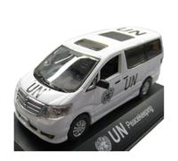 ZCYYUE Scale Models 1/43 For TOYOTA Elfa Peace Vans Alloy Car Model Diecast Kit Static Collectible Ornament Coupe Simulation